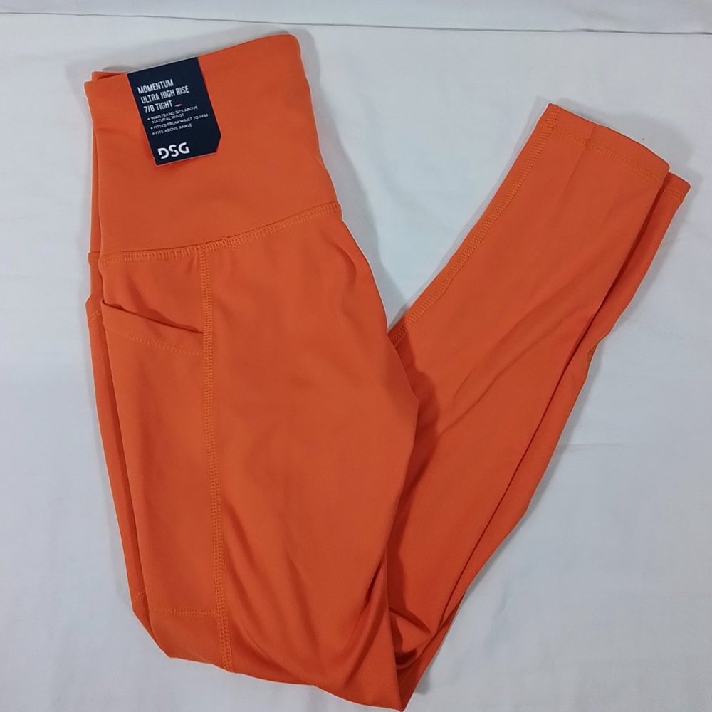 Women's Momentum 7/8 Tights-Leggings-Ultra High Rise-XS-New with Tags - Picture 2 of 5